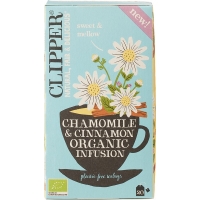 THT: 15-10-2026; Chamomile & Cinnamon - Clipper bio