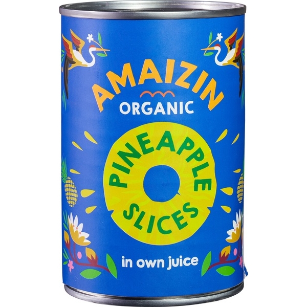 Ananasschijven 400ml - Amaizin bio