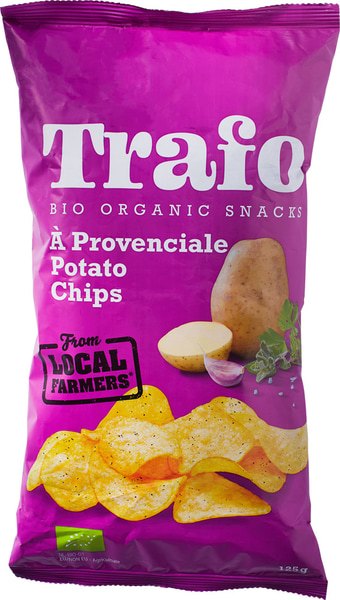 Aardappelchips Provencale 125g - Trafo bio