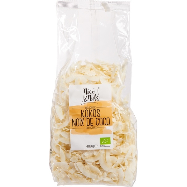 Kokoschips 400g - Nice & Nuts bio