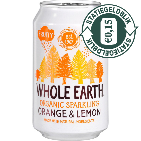 Orange & Lemon 330ml - Whole Earth bio