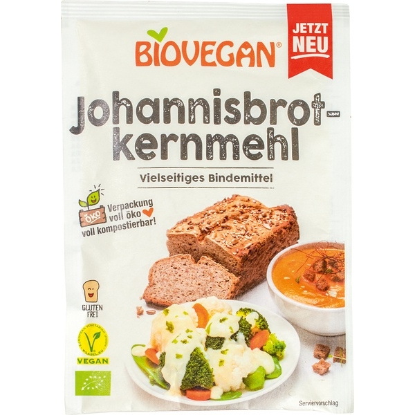 Johannesbroodpitmeel 50g - Biovegan bio