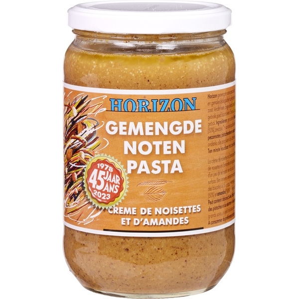 Gemengde notenpasta zeezout 650g - Horizon bio