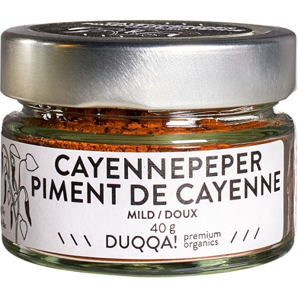 Cayennepeper 40g - Duqqa! bio