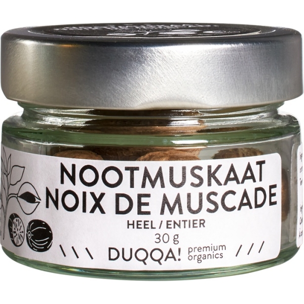 Gemalen nootmuskaat 40g - Duqqa! bio