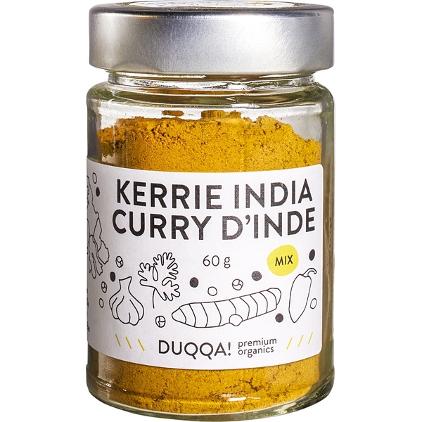 Pittige kerrie India 60g - Duqqa! bio