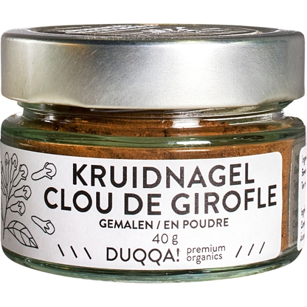 Gemalen kruidnagel 40g - Duqqa! bio