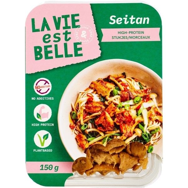 Seitan reepjes 150g - La vie est belle bio