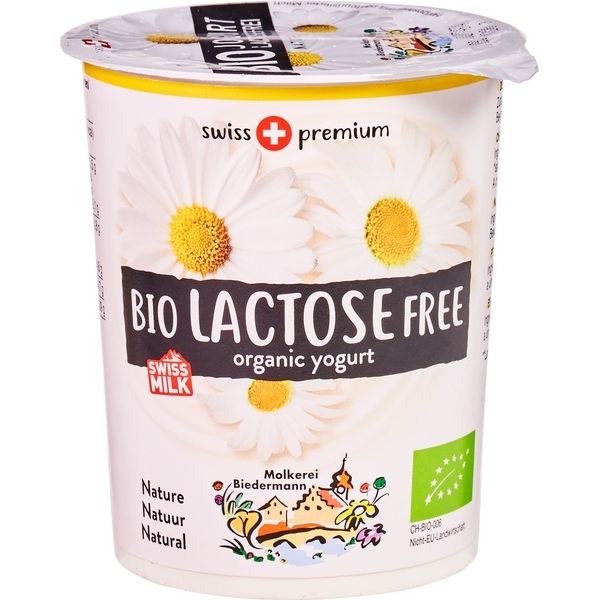 Lactosevrije yoghurt 200g - Biedermann bio