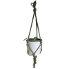Groene plantenhanger handgemaakt door Kyra (excl. plant en pot)