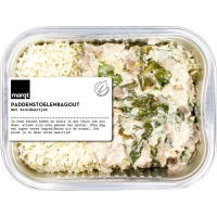 1x Maaltijd paddenstoelenragout met kruidenrijst 450 gram - Marqt Bio RED - tht: 19-07-2026