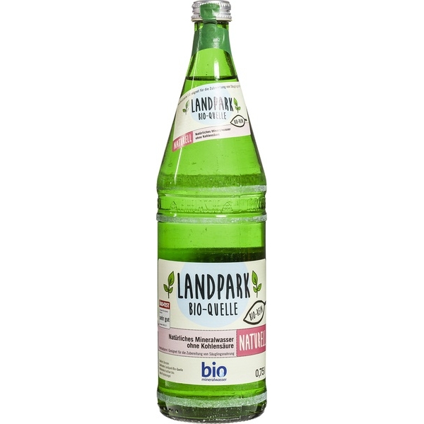 Mineraalwater koolzuurvrij 750ml - Landpark Bio-quelle