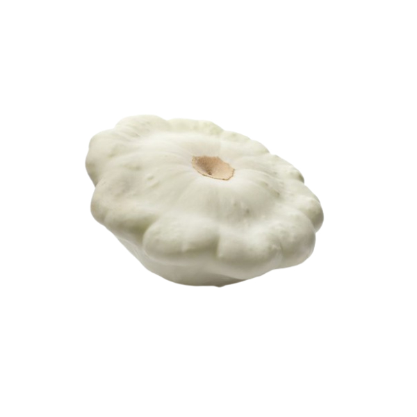 1 krat Patisson pompoen ±600g 10st. - Direct van de boer bio