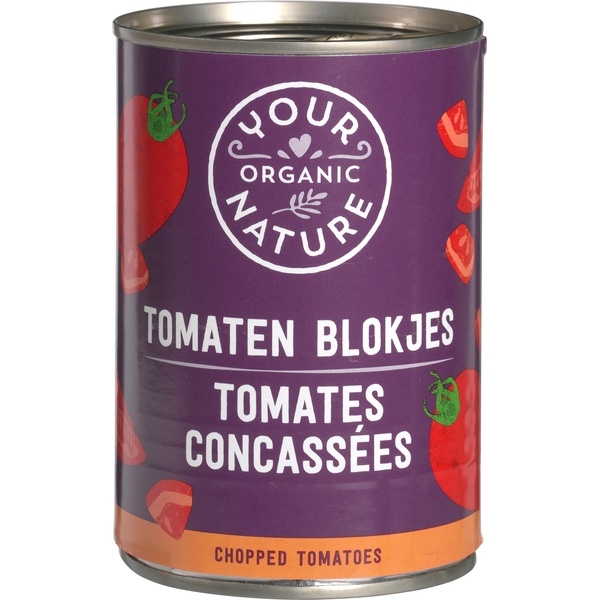 Tomatenblokjes 400g - Your Organic Nature bio