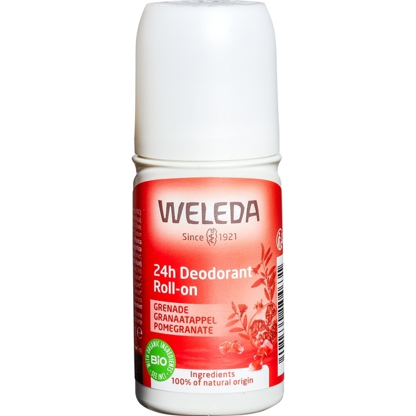 Roll-on deodorant granaatappel 24h 50ml - Weleda bio