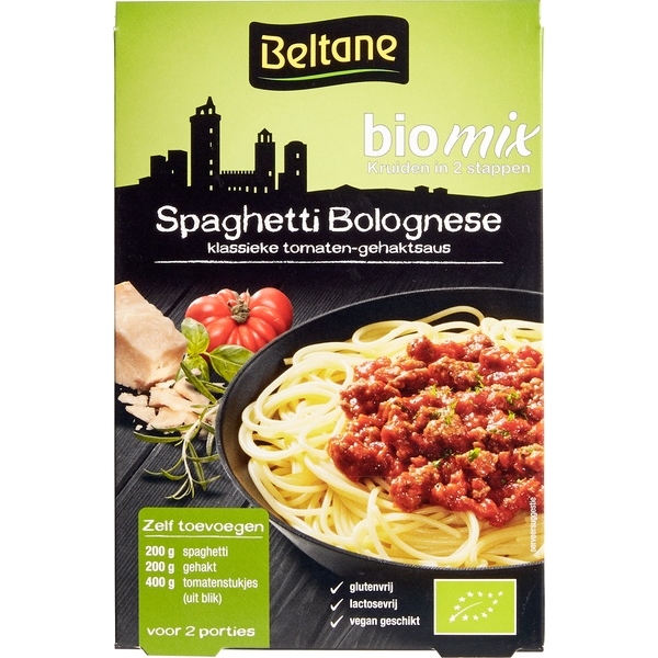 Mix voor Spaghetti Bolognese 26g - Beltane bio