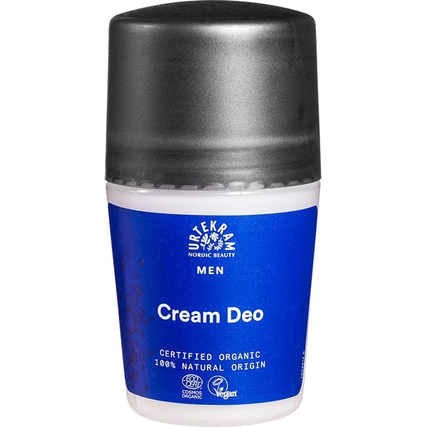 Men cream deoroller 50ml - Urtekram