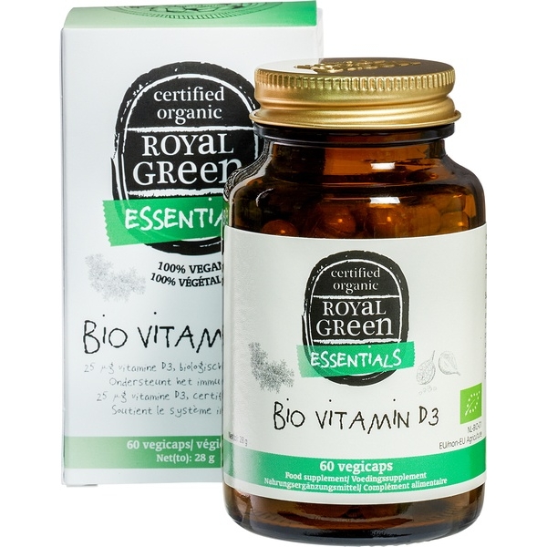 Vitamine D3 60st. - Royal Green bio