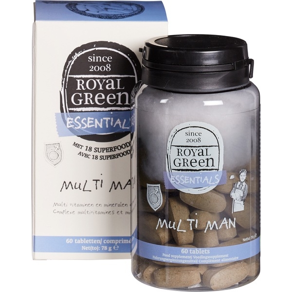 Multivitamine man 60st. - Royal Green