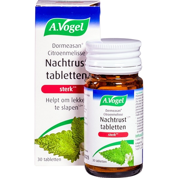 Dormeasan nachtrust tabletten sterk 30st. - A. Vogel