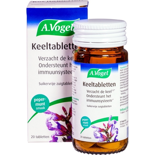 Keeltabletten 20st. - A. Vogel