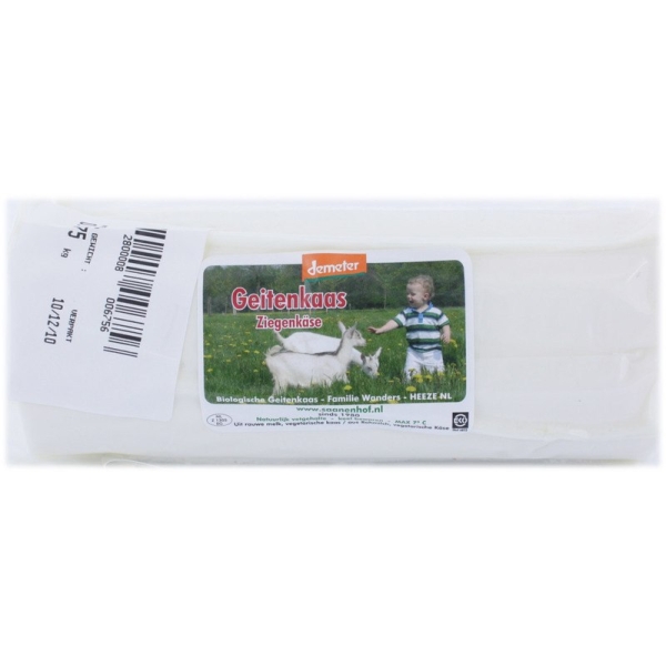 Verse geitenkaas ±700g - Saanenhof Demeter