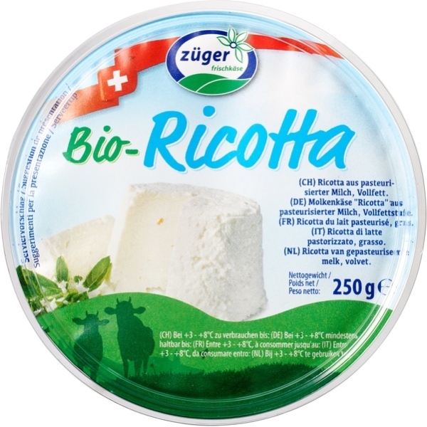 Ricotta 250g - Züger bio