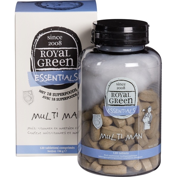 Multivitamine man 120st. - Royal Green