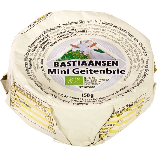 Mini geitenbrie 150g - Bastiaansen bio