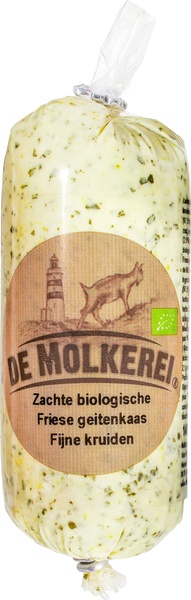 Zachte Friese geitenkaas fijne kruiden 120g - De Molkerei bio