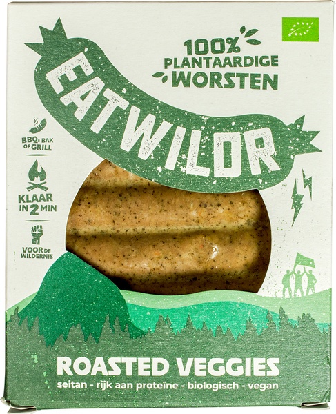 Roasted veggies worsten 200g - EatWildr bio