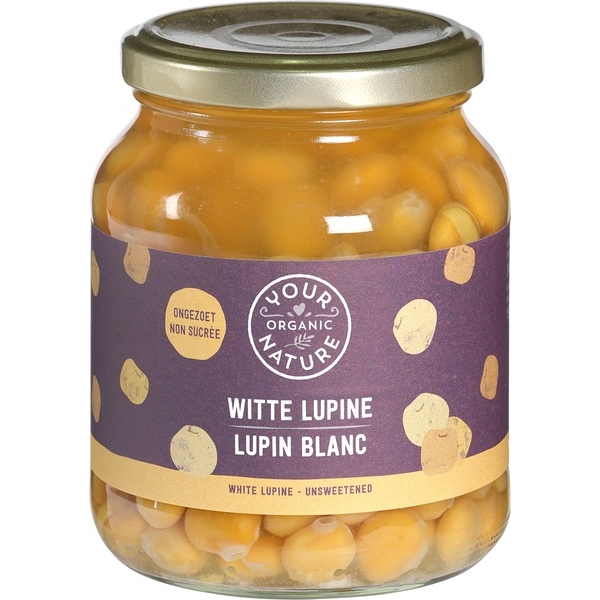 Lupinebonen in pot 340g - Your Organic Nature bio