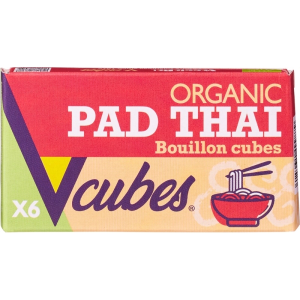 Pad Thai bouillonblokjes 72g - Vcubes bio