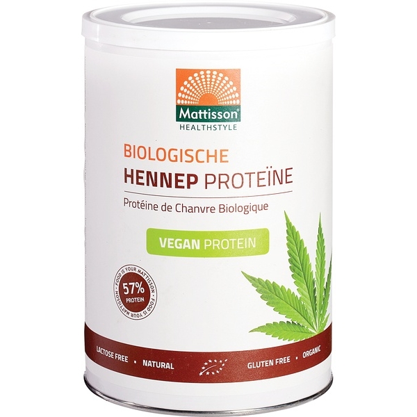 Hennep proteïnepoeder 400g - Mattisson bio