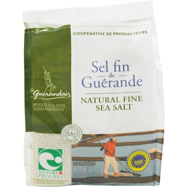 Keltisch zeezout fijn 500g - Le Guérandais