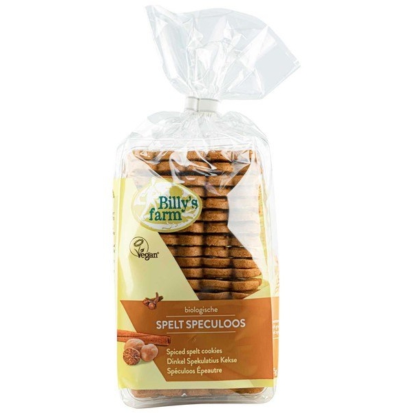 Speculaasjes spelt 175g - Billy's Farm bio