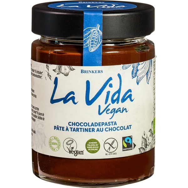 Chocoladepasta 270g - La Vida Vegan bio