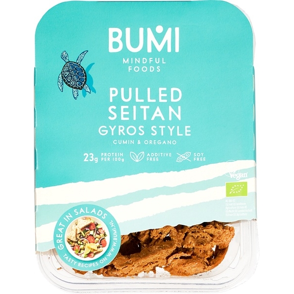 Pulled seitan gyros style 175g - Bumi bio