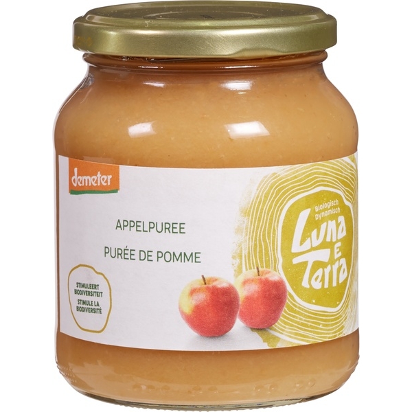 Appelpuree appelmoes 360g - Luna e Terra Demeter