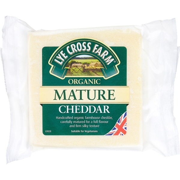 Mature cheddar 200g - Lye Cross Farm bio