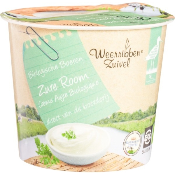 Zure room 125g - Weerribben Zuivel bio