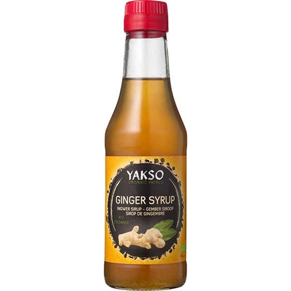 Gembersiroop 240ml (met rietsuiker) - Yakso bio