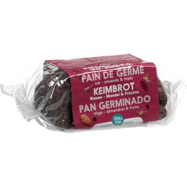 Kiembrood noten-zuidvruchten 400g - TerraSana bio