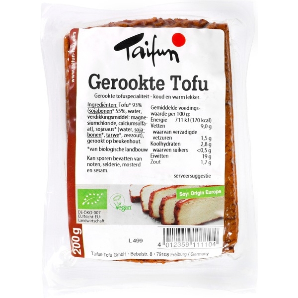 Gerookte tofu 200g - Taifun bio