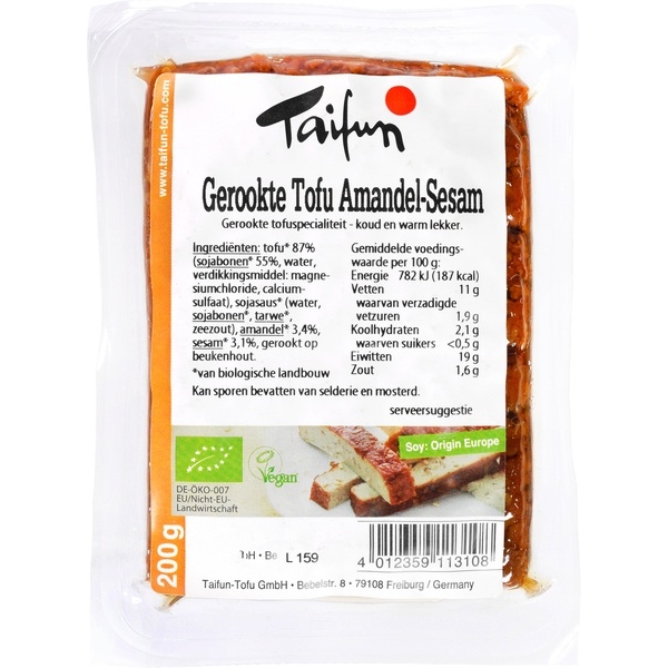 Tofu amandel sesam 200g - Taifun bio