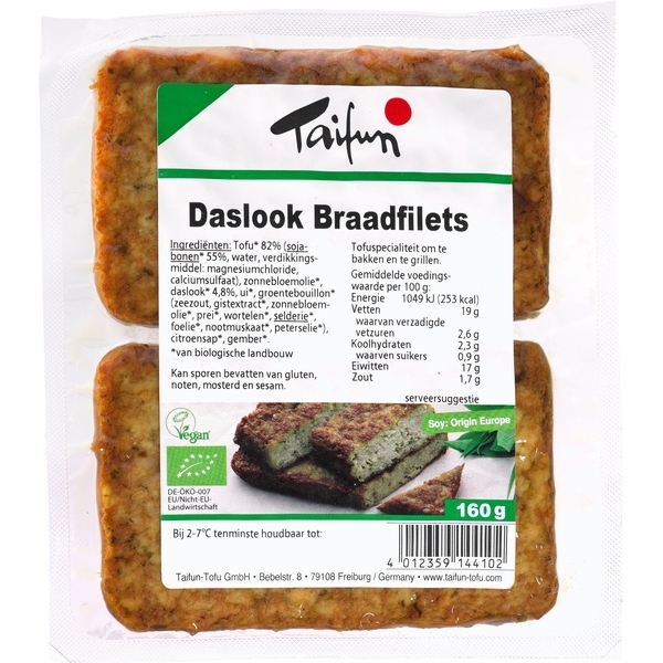 Braadfilet daslook 160g - Taifun bio