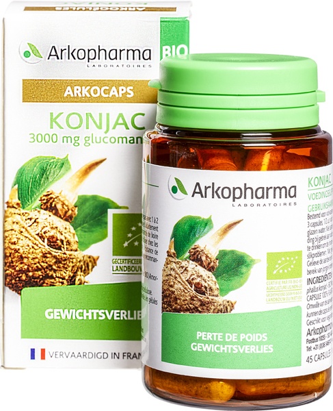 Konjac 45 caps - Arkocaps bio