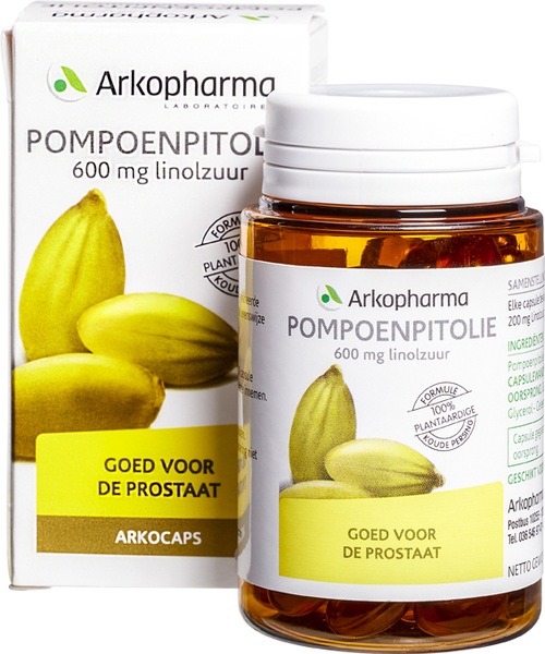 Pompoenpitolie 45 caps - Arkocaps bio