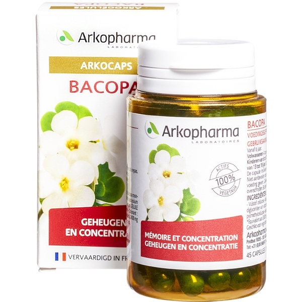 Bacopa 45 caps - Arkocaps