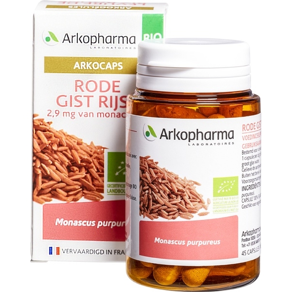 Rode gist rijst 45 caps - Arkocaps bio